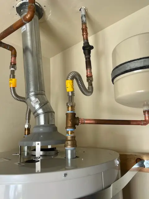 Water heater installation and plumbing repair in Ponakin Mill